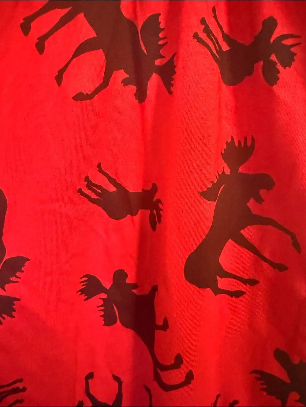 Lazy One Red Moose Print Men's Lounge Pants